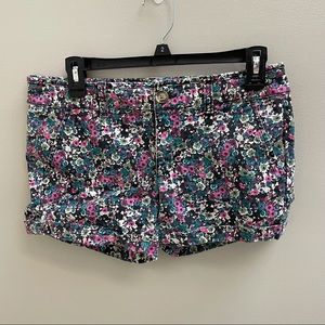 American Eagle floral midi shorts